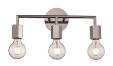 Trans Globe 22233 PC - 3LT VANITY HEXON-PC